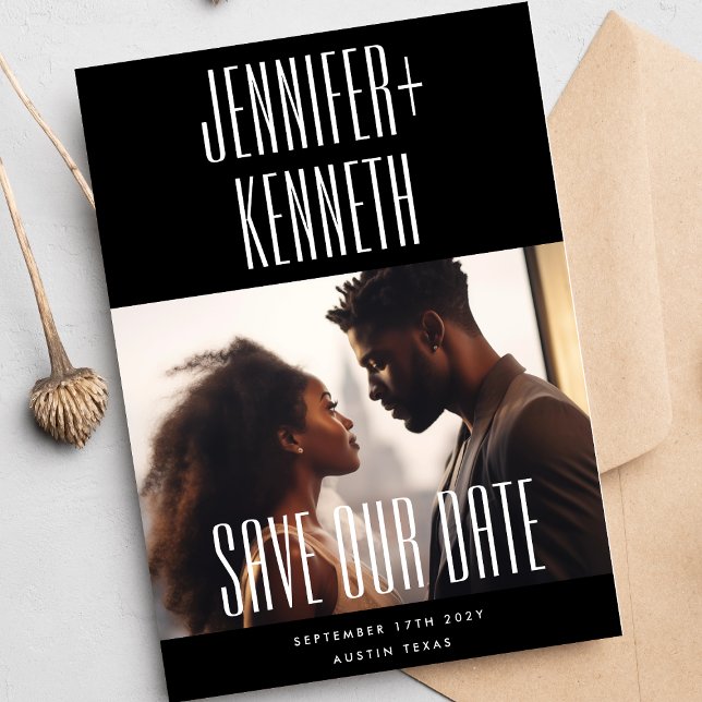 Reserve A Data Casamento de Nomes de Fotografias Modernas e Moder (Criador carregado)