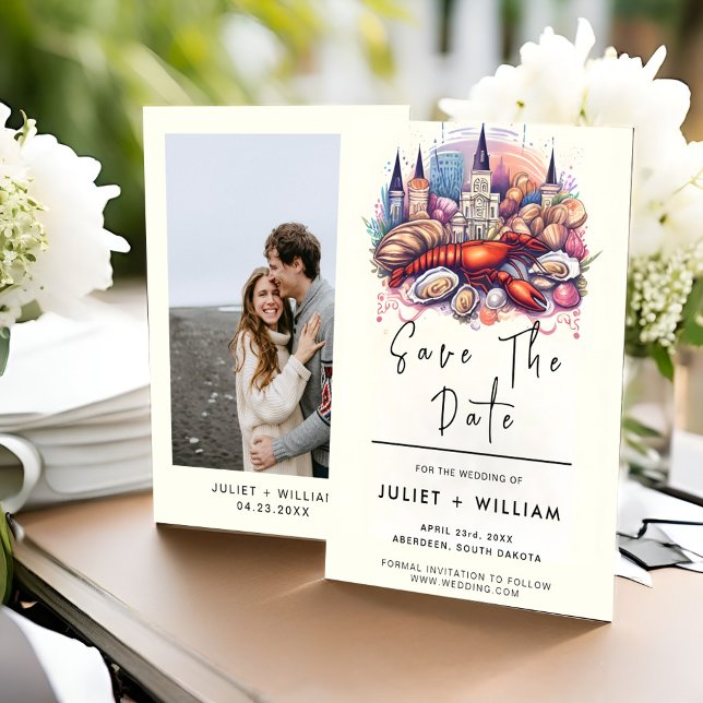 Reserve A Data Casamento de Nova Orleans no Oceano de Praia (Criador carregado)