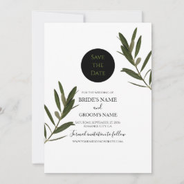 Reserve A Data Casamento de Oliveira Greenery