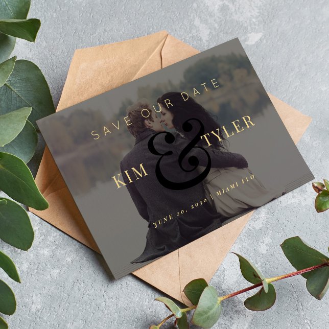 Reserve A Data Casamento de ouro negro com cobertura de fotos mod (Criador carregado)