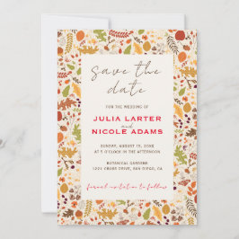 Reserve A Data Casamento de outono de outono de outono Russo Seco