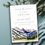Reserve A Data Casamento de Paisagem com Aquarela de Montanha Roc<br><div class="desc">Coleção de Tema da Paisagem da Coluna das Montanhas Rochosas. - É um elegante roteiro aquarela Ilustração da Paisagem da Montanha da Floresta Rochosa, perfeita para seu casamento e festas de destino da montanha. É muito fácil personalizar, com seus detalhes pessoais. Se você precisar de outro produto ou personalização correspondente,...</div>