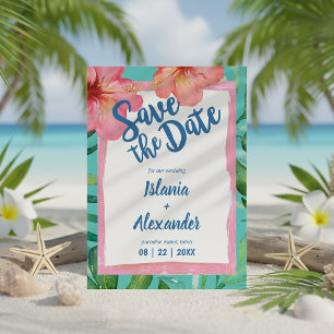 Reserve A Data Casamento de Palm de Hibiscus Island Tropical