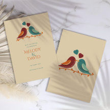 Casamento de Pássaros de Amor