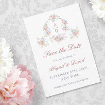 Casamento De Pastel Peonies Salva A Data