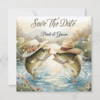 Casamento de Pesca no Texas - Salve a Data