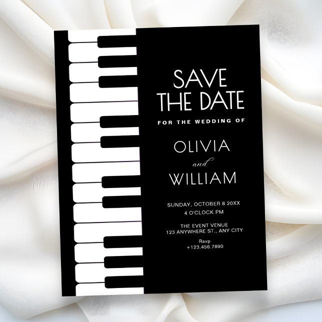 Reserve A Data Casamento de piano (Criador carregado)