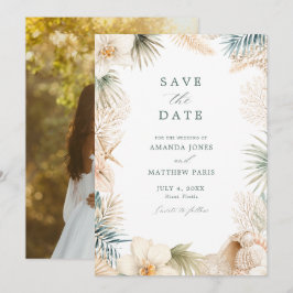 Reserve A Data Casamento de Praia com Foto à Beira-Mar Elegante 