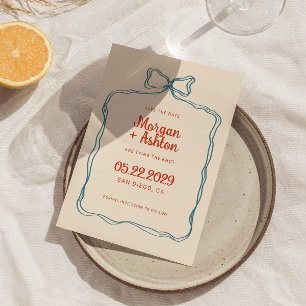 Reserve A Data Casamento de Quadro de Arco Desenhado à Mão