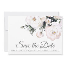 Casamento de Rosas Brancas Simples Elegante
