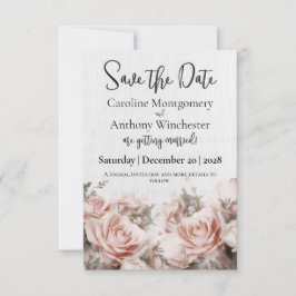 Reserve A Data Casamento de Rosas Rosa Suave