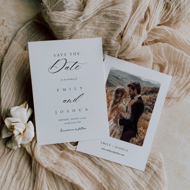 Reserve A Data Casamento de Script Elegante Moderno (Criador carregado)