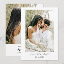 Casamento de tipografia moderna e simples