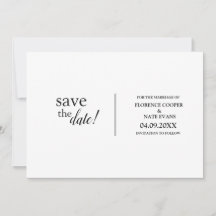 Casamento de tipografia moderna e simples