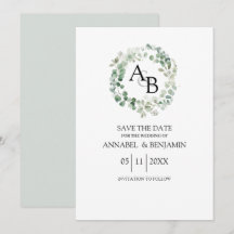 Casamento de Ucalyptus watercolor