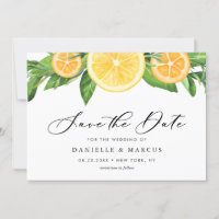 Casamento de Verão com Lemões e Laranjas