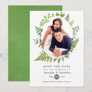 Reserve A Data Casamento de Verduras da Floresta Silvestre