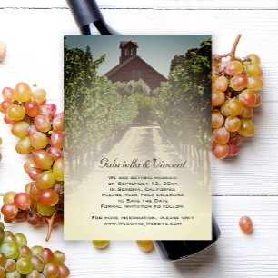 Reserve A Data Casamento de Vineyard e Rustic Red Barn Salvar a D