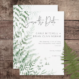 Reserve A Data Casamento Delicado de Greenery Ferns