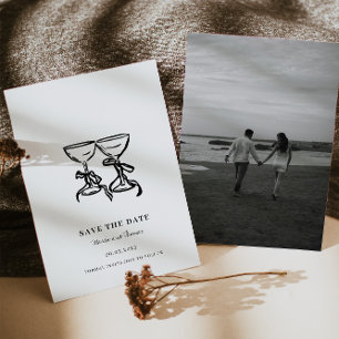 Reserve A Data Casamento Desenho Moderno Salve a Data