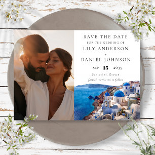 Reserve A Data Casamento Destino Fotografia em Santorini Grécia
