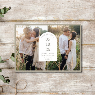 Reserve A Data Casamento do Arco Fotográfico Moderno Dois