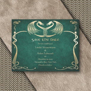Reserve A Data Casamento do Dragão Céltico Viking