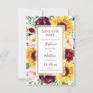 Reserve A Data Casamento Dourado das Flores da Borgonha