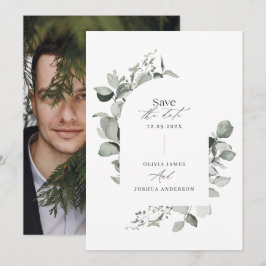 Reserve A Data Casamento elegante e botânico Eucalyptus