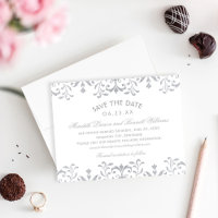 Casamento Elegante em Damasco Prateado