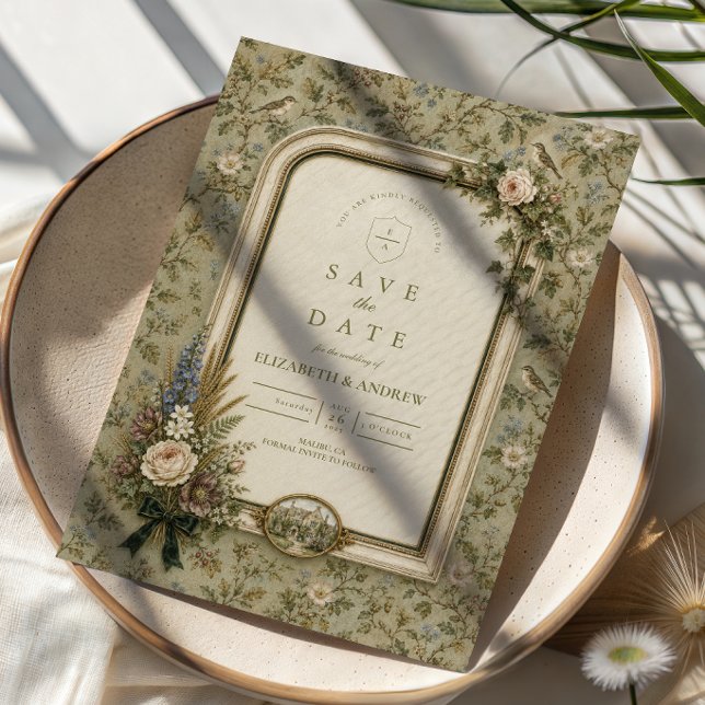 Reserve A Data Casamento Elegante em Mansão Inglesa (Criador carregado)
