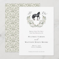Casamento Elegante Equestre Equestre De Monograma