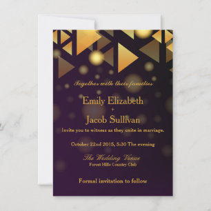 Reserve A Data Casamento Elegante Faux Gold Foil Confetti