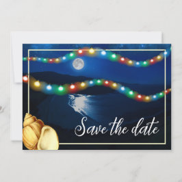 Reserve A Data Casamento Elegante Moonlit Beach