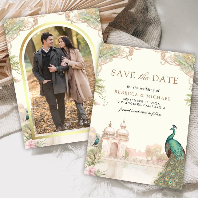 Reserve A Data Casamento Elegante no Palácio Indiano com Pavão Vi (Criador carregado)