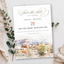 Casamento em Aquarela Colorado Springs, Colorado