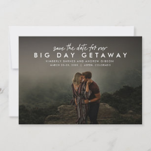 Reserve A Data Casamento em destino horizontal