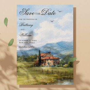 Reserve A Data Casamento em Vinhedo no Campo da Toscana