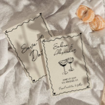 Casamento escrito com a mão branca