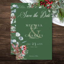 Casamento Eucalyptus em Berries Verdes Winter Pine