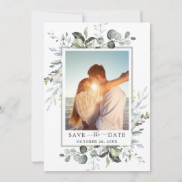 Reserve A Data Casamento Eucalyptus PHOTO Elegante