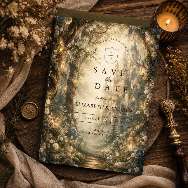 Reserve A Data Casamento Fantasia no Bosque Encantado (Criador carregado)