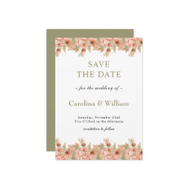 Reserve A Data Casamento Floral Boho