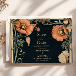 Reserve A Data Casamento Floral Caprichoso Real Vitoriano