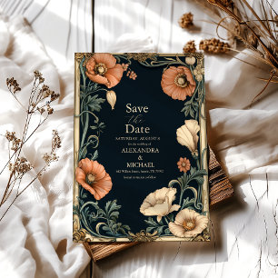 Reserve A Data Casamento Floral Caprichoso Real Vitoriano