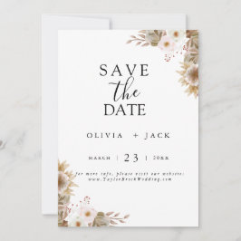 Reserve A Data Casamento floral Chic Bohemian