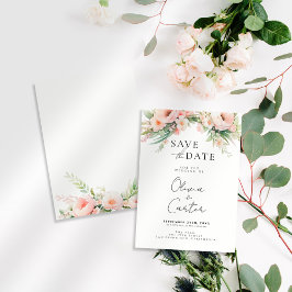 Reserve A Data Casamento Floral com Beijo de Água