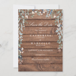 Reserve A Data Casamento Floral de Flores Silvestres de Madeira R