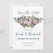 Casamento Floral de Pincel Suave