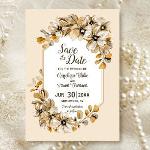 Reserve A Data Casamento Floral Rustic Autumn